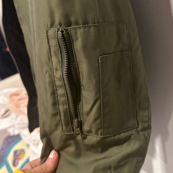 Womens Vans Bomber Jacket - Picture 6 of 6